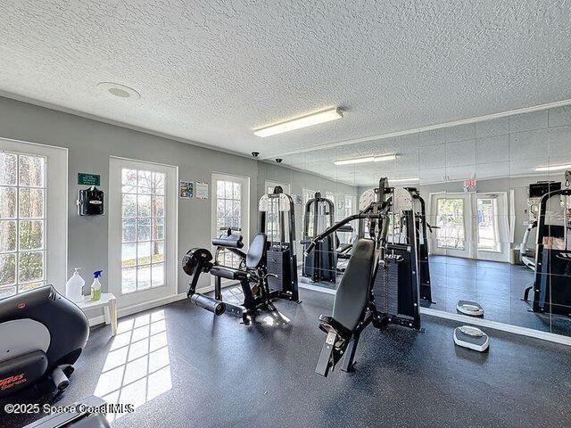 7667 North Wickham Road, Unit 1013 Melbourne, FL 32940 - Photo 14 of 14 a view of a room with gym equipment