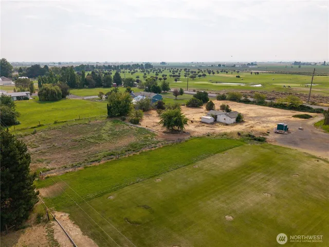a view of a lake with outdoor space