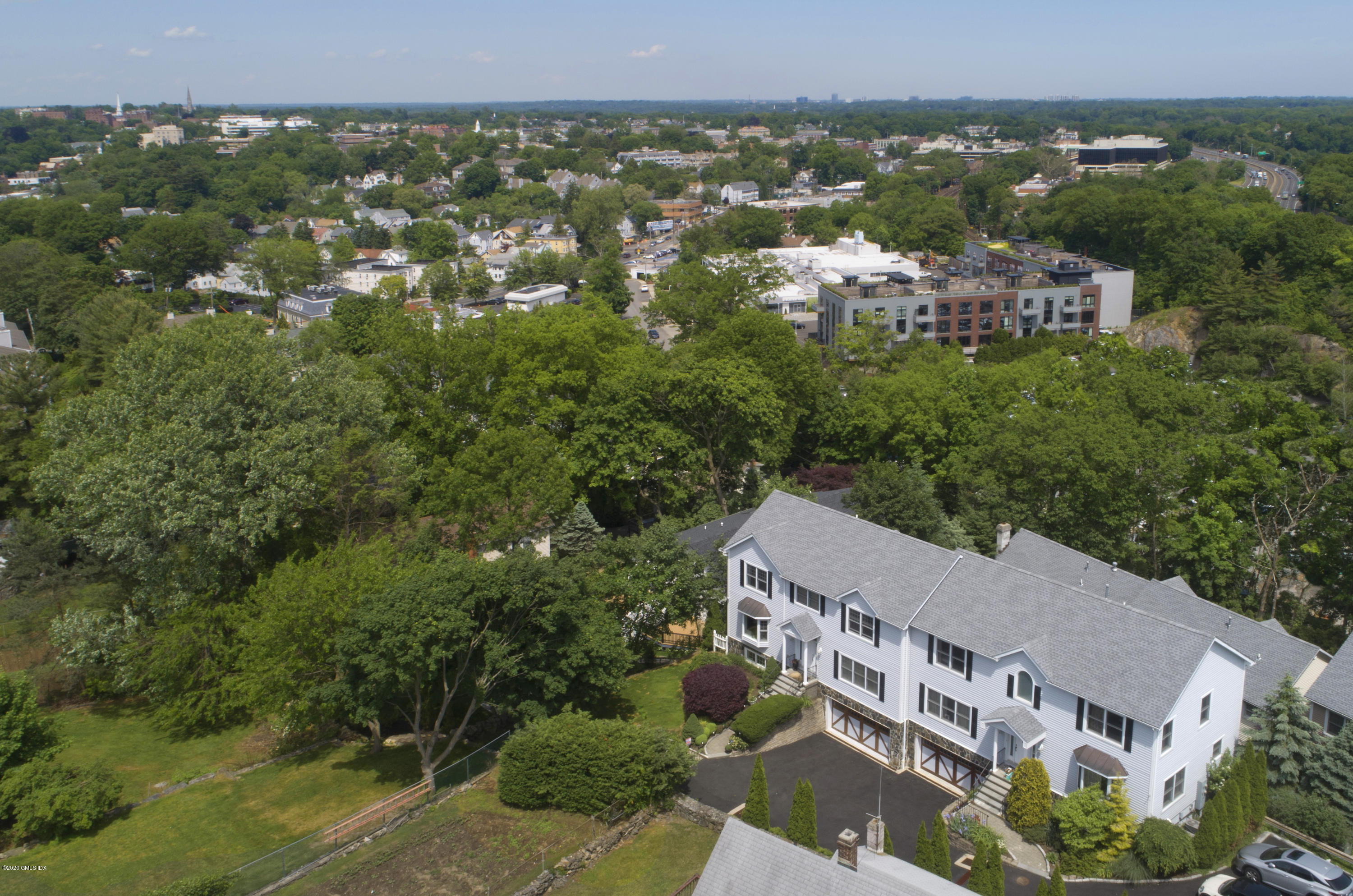 8 View Street, Unit 5 Greenwich, CT 06830 - Photo 2 of 30 an aerial view of multiple house