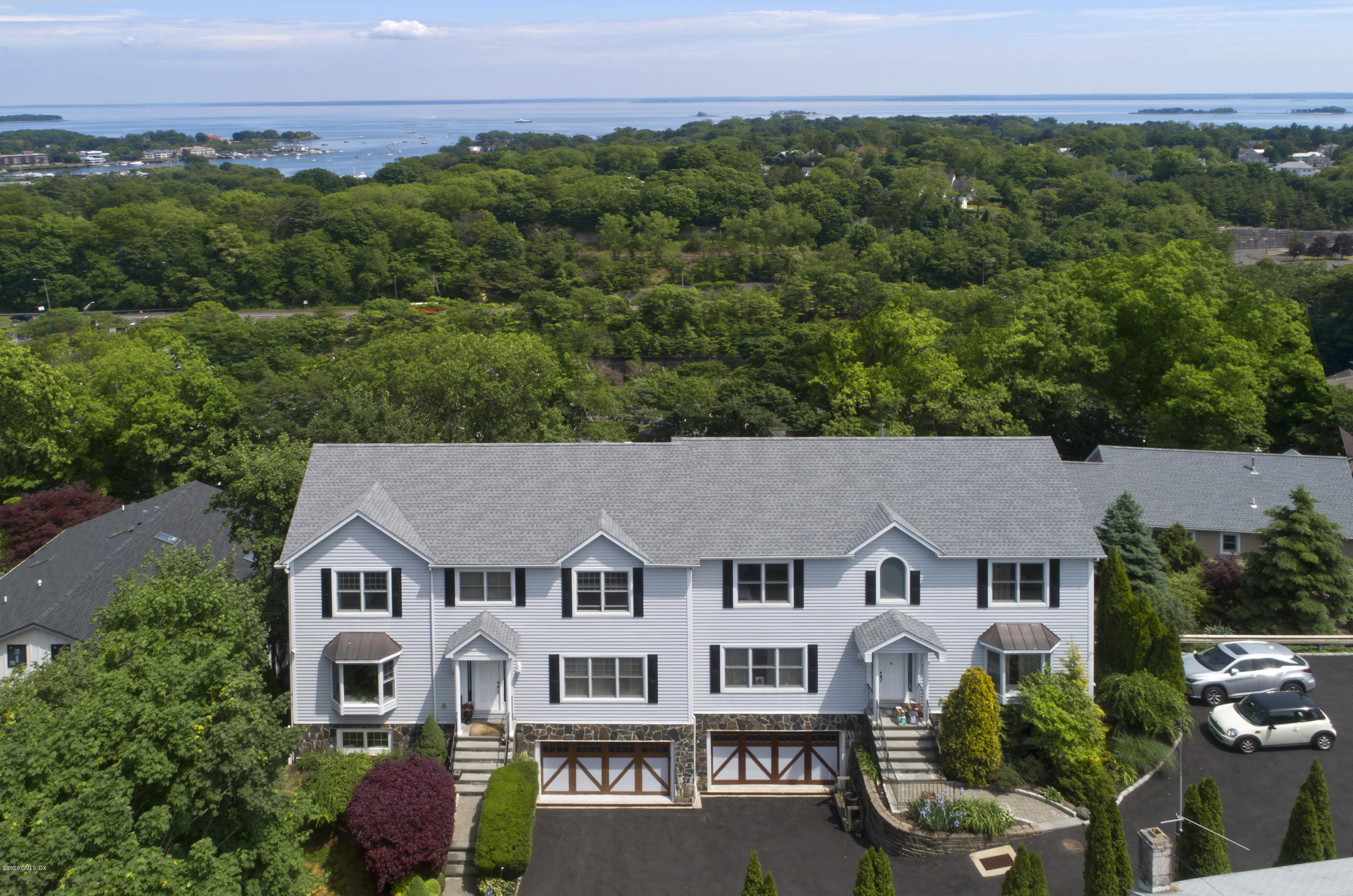 8 View Street, Unit 5 Greenwich, CT 06830 - Photo 30 of 30 an aerial view of a house with balcony