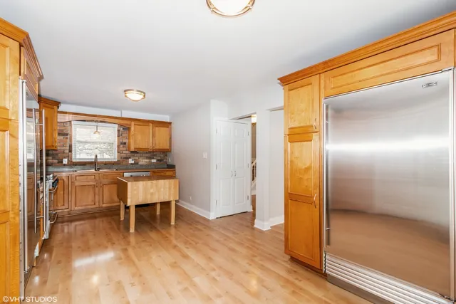 a view of a living room and dining room