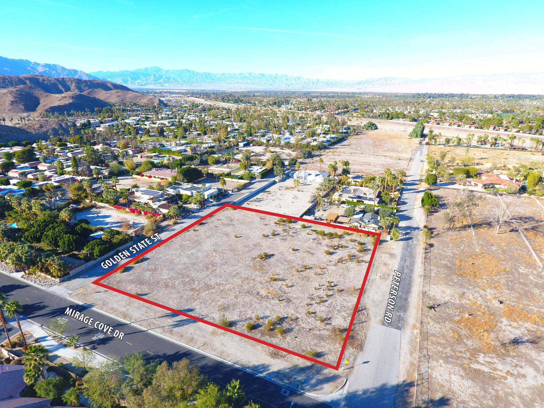 6 Peterson Road Rancho Mirage, CA 92270 - Photo 1 of 19 Subject Aerial