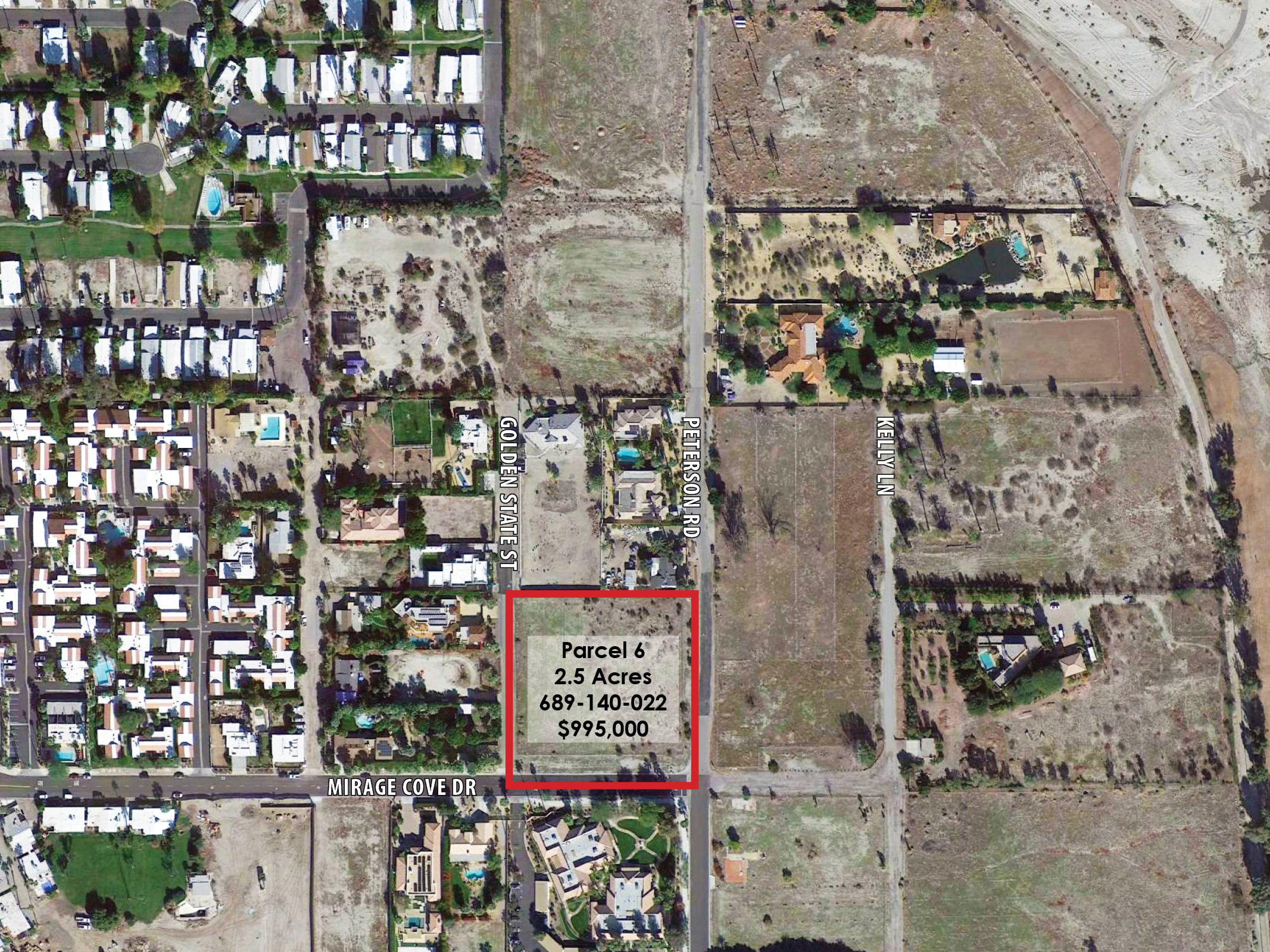 6 Peterson Road Rancho Mirage, CA 92270 - Photo 2 of 19 Peterson Ranch Parcel 6 - 2.5 Acres