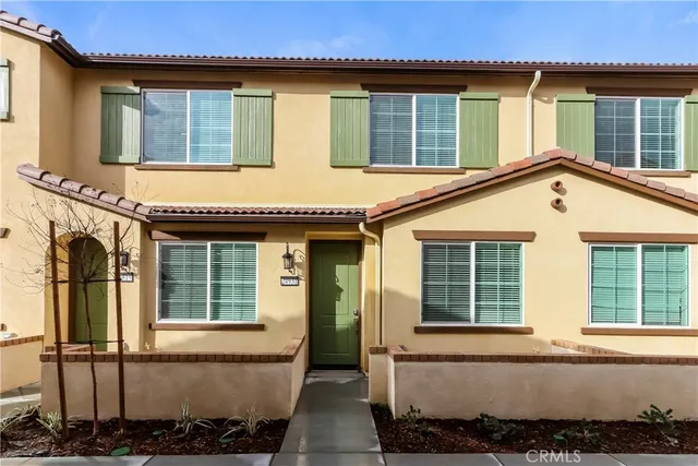 front view of a house with a window