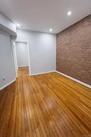 a view of wooden floor in a room