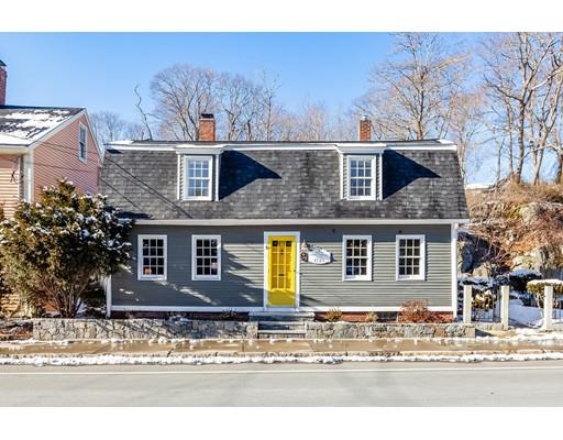 front view of a house with a view of a house