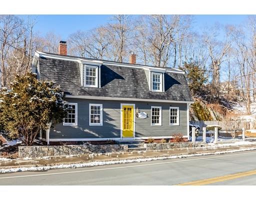 238 Hale Street Beverly, MA 01915 - Photo 28 of 30 a front view of a house with a yard