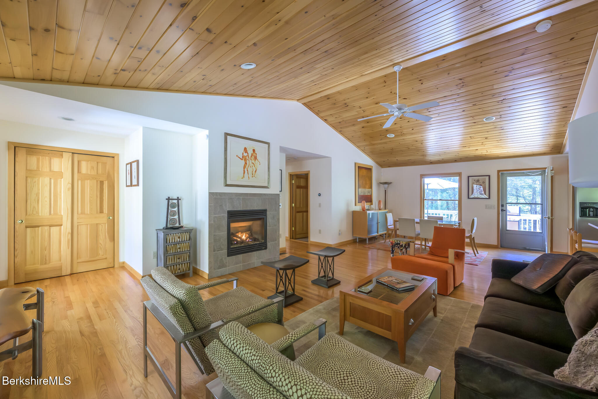 545 West Center Road Otis, MA 01253 - Photo 14 of 60 a living room with fireplace furniture and a fireplace