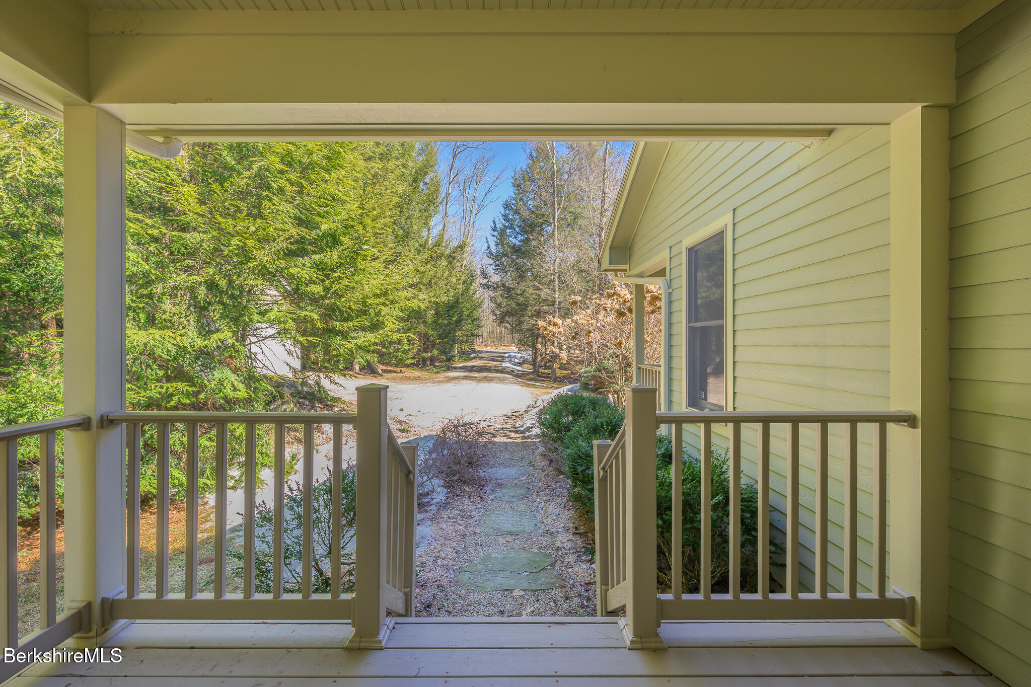 545 West Center Road Otis, MA 01253 - Photo 27 of 60 a view of a balcony with a garden