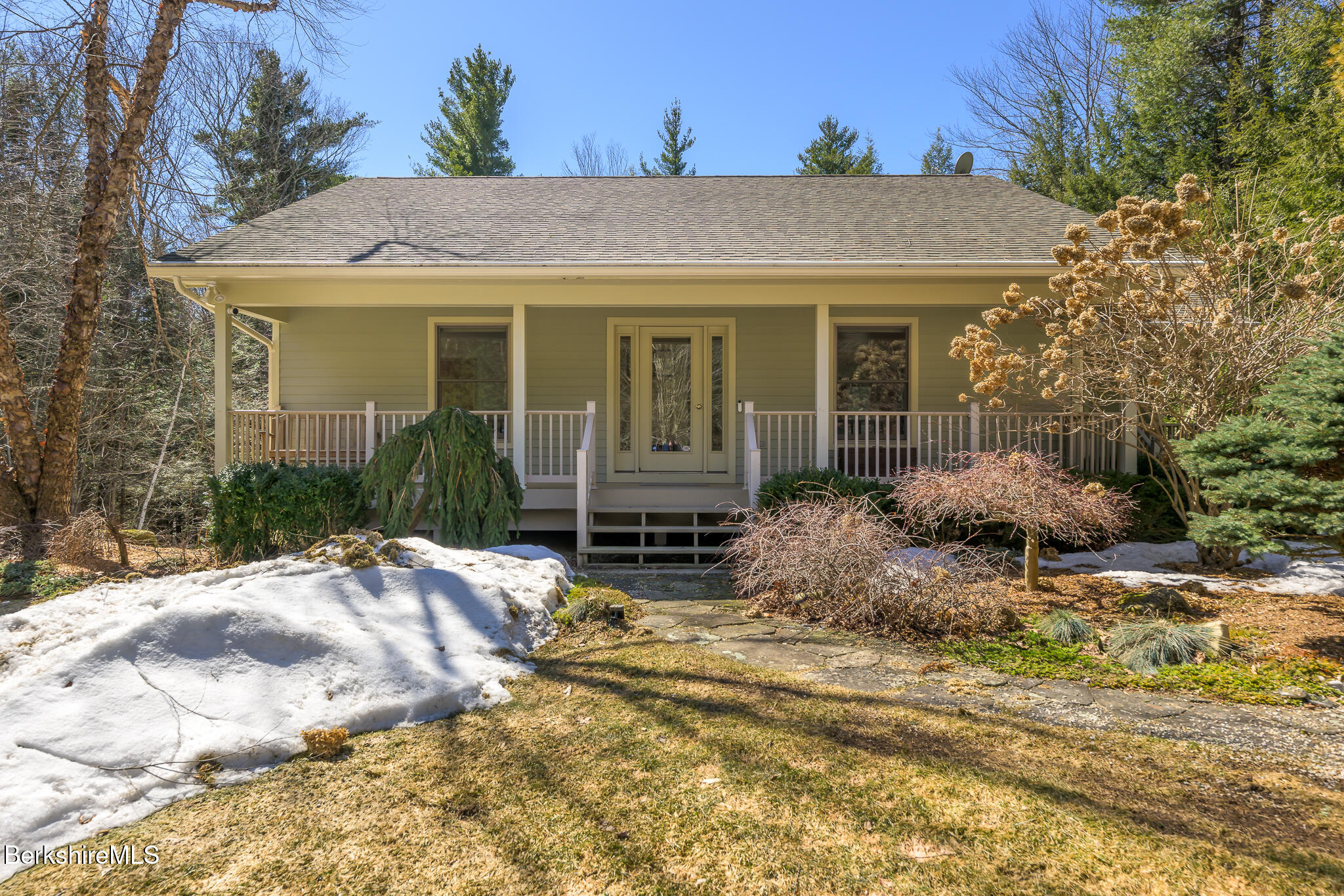 545 West Center Road Otis, MA 01253 - Photo 3 of 60 a view of a house with a tree in front of it