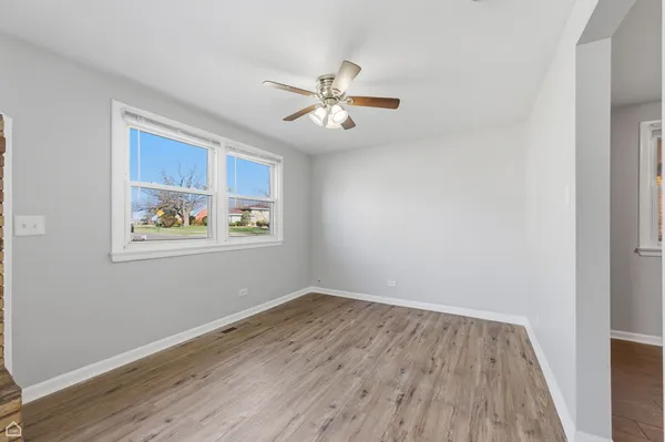 a view of wooden floor in a room