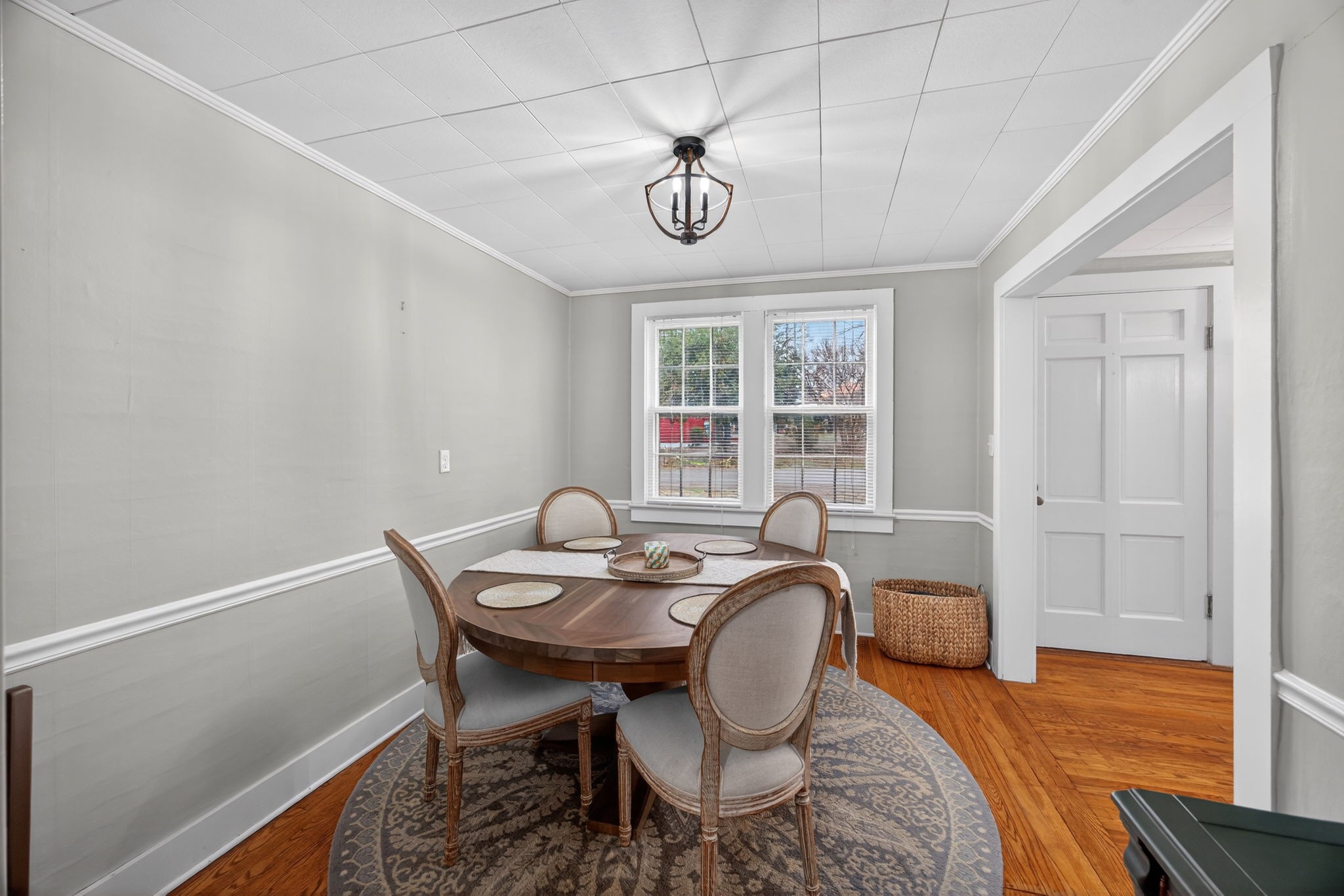 233 Buffalo Valley Road Baxter, TN 38544 - Photo 6 of 34 a view of a dining room with furniture window and wooden floor