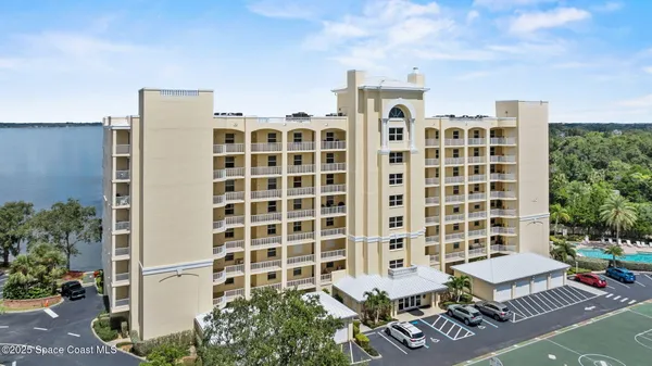 a front view of a building