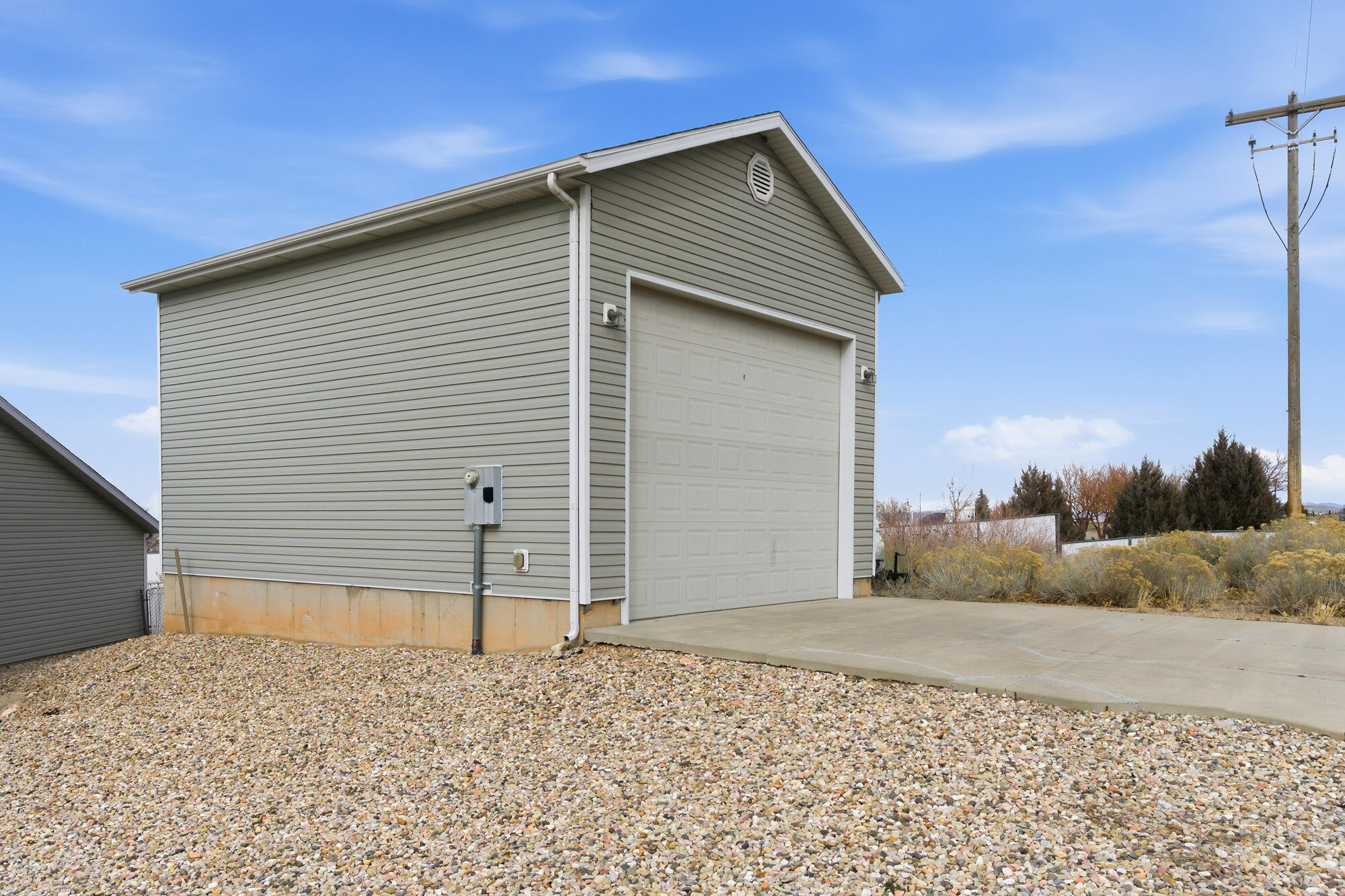 577-593 East Nichols Canyon Road, Unit 577579 & 591593 RV GARAGE Cedar City, UT 84721 - Photo 97 of 102 A 20' x 28' detached RV garage is located on the corner of Nichols Canyon & Wedgewood.