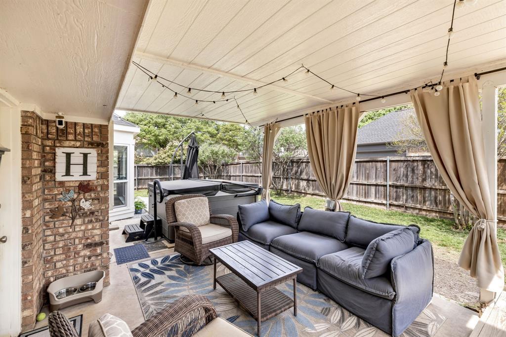 720 Bridget Way Hurst, TX 76054 - Photo 31 of 40 a living room with furniture and a large window