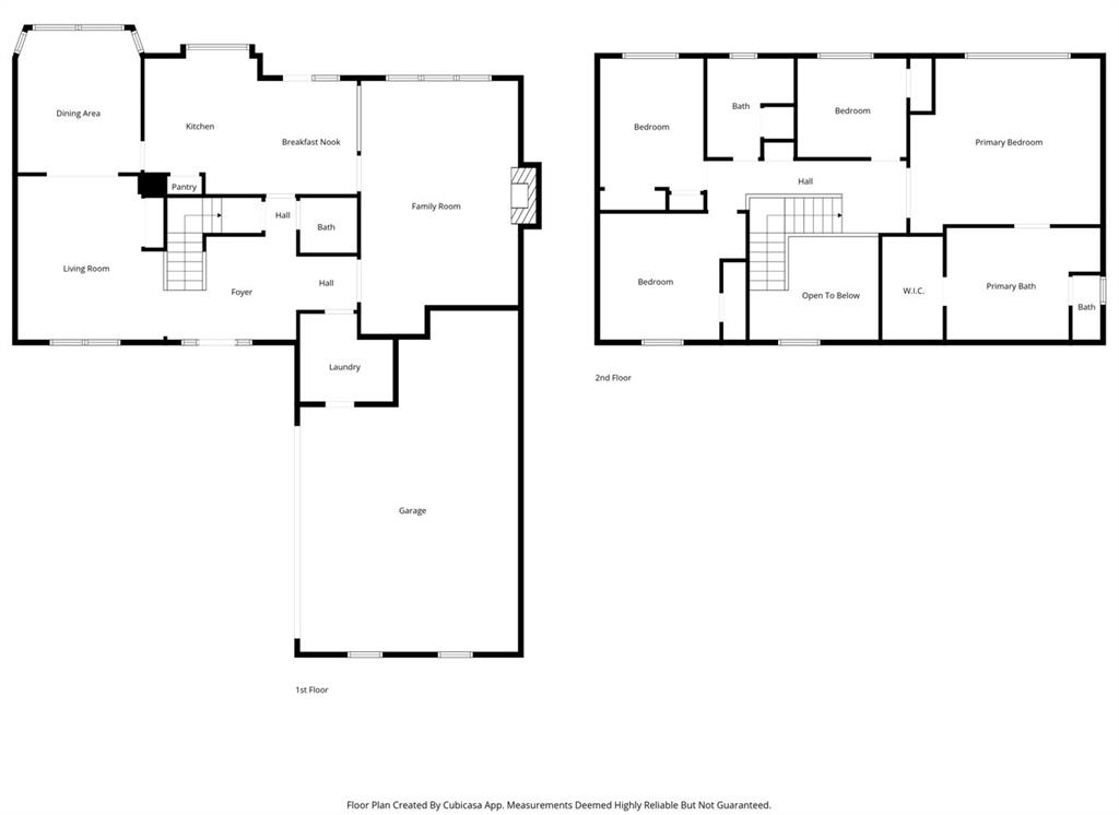 720 Bridget Way Hurst, TX 76054 - Photo 38 of 40 a picture of floor plan