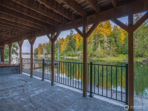 a view of a porch