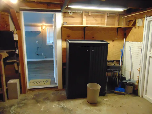 a close view of washer and dryer