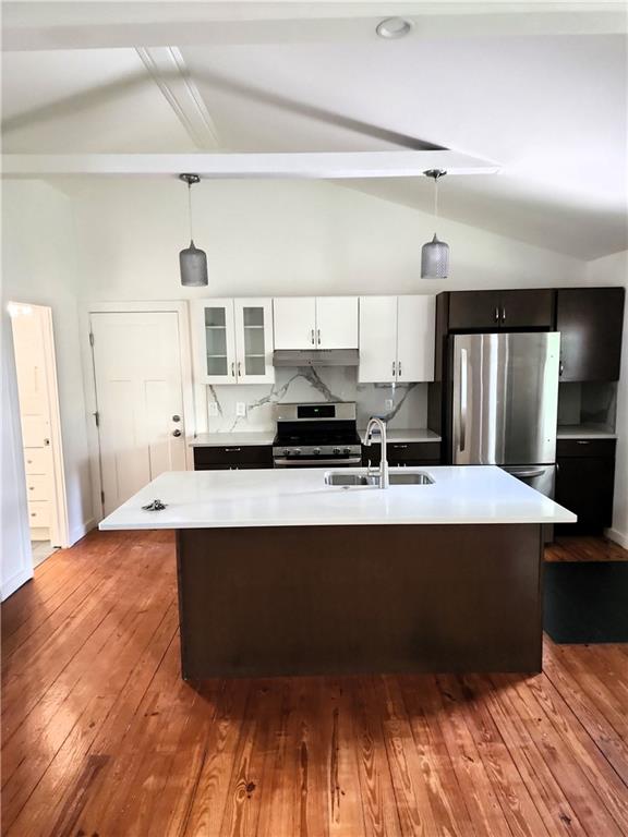 2037 A Lively Ridge Road Northeast Atlanta, GA 30329 - Photo 5 of 15 a view of kitchen with stainless steel appliances granite countertop a sink and stove