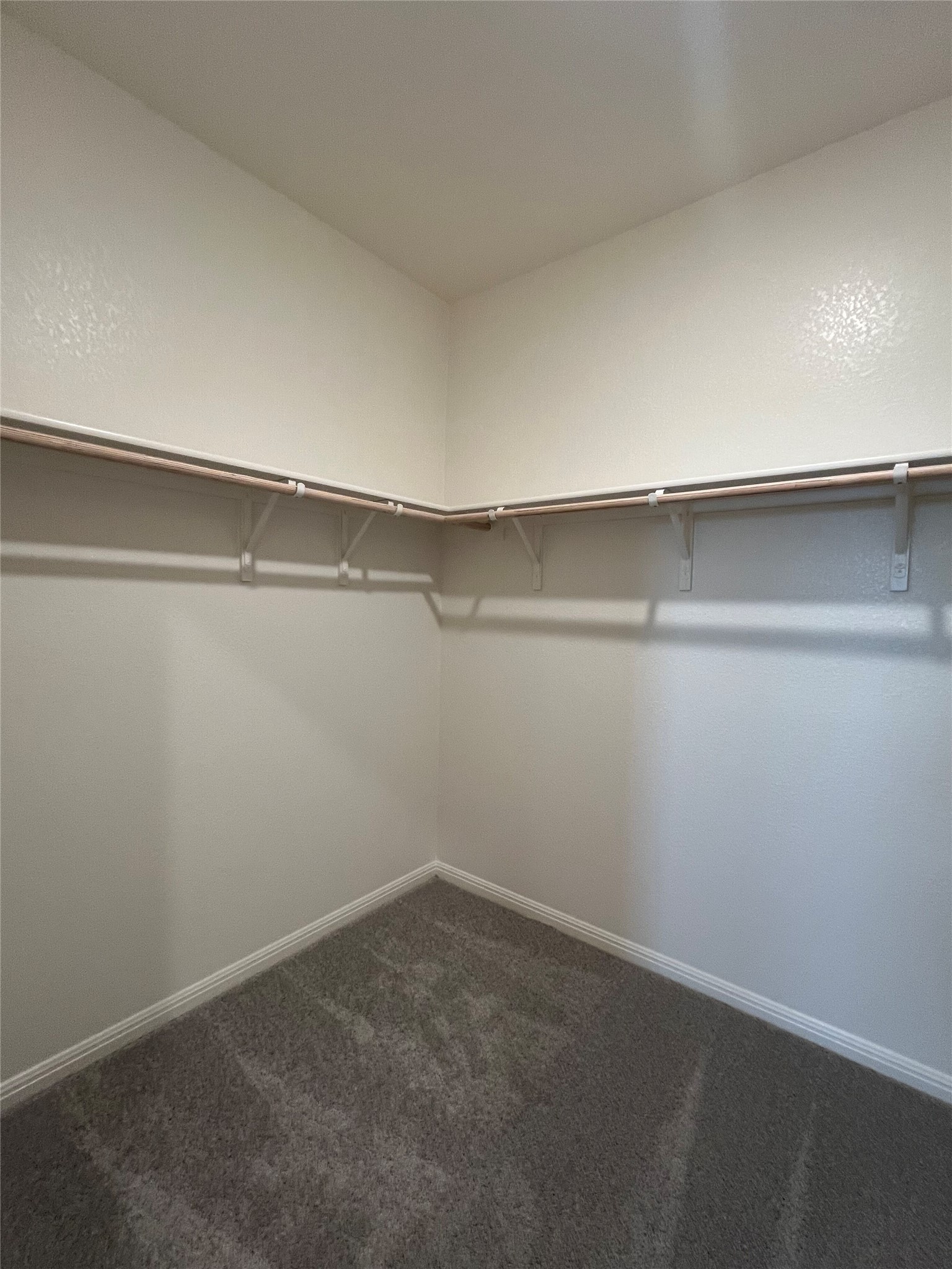 124 Rother Place Taylor, TX 76574 - Photo 5 of 12 Ample hanging space and soft carpet provide a comfortable, organized closet solution.