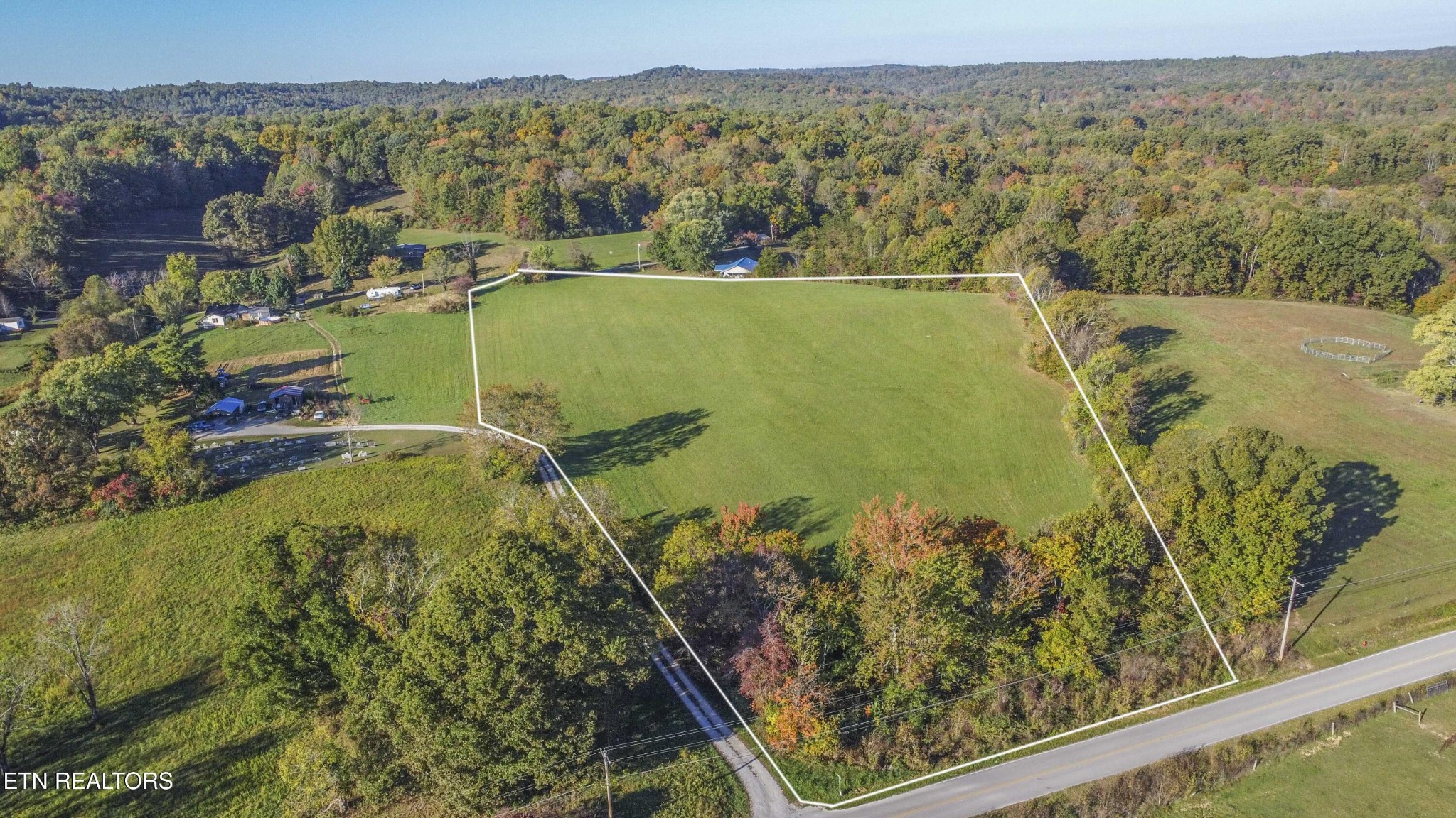 0 Cross Road Winfield, TN 37892 - Photo 3 of 19 a view of a lake with a yard