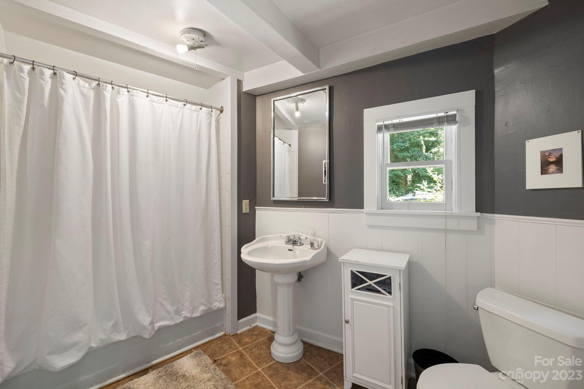 18 Cherokee Road Asheville, NC 28801 - Photo 36 of 45 a bathroom with a sink toilet and shower