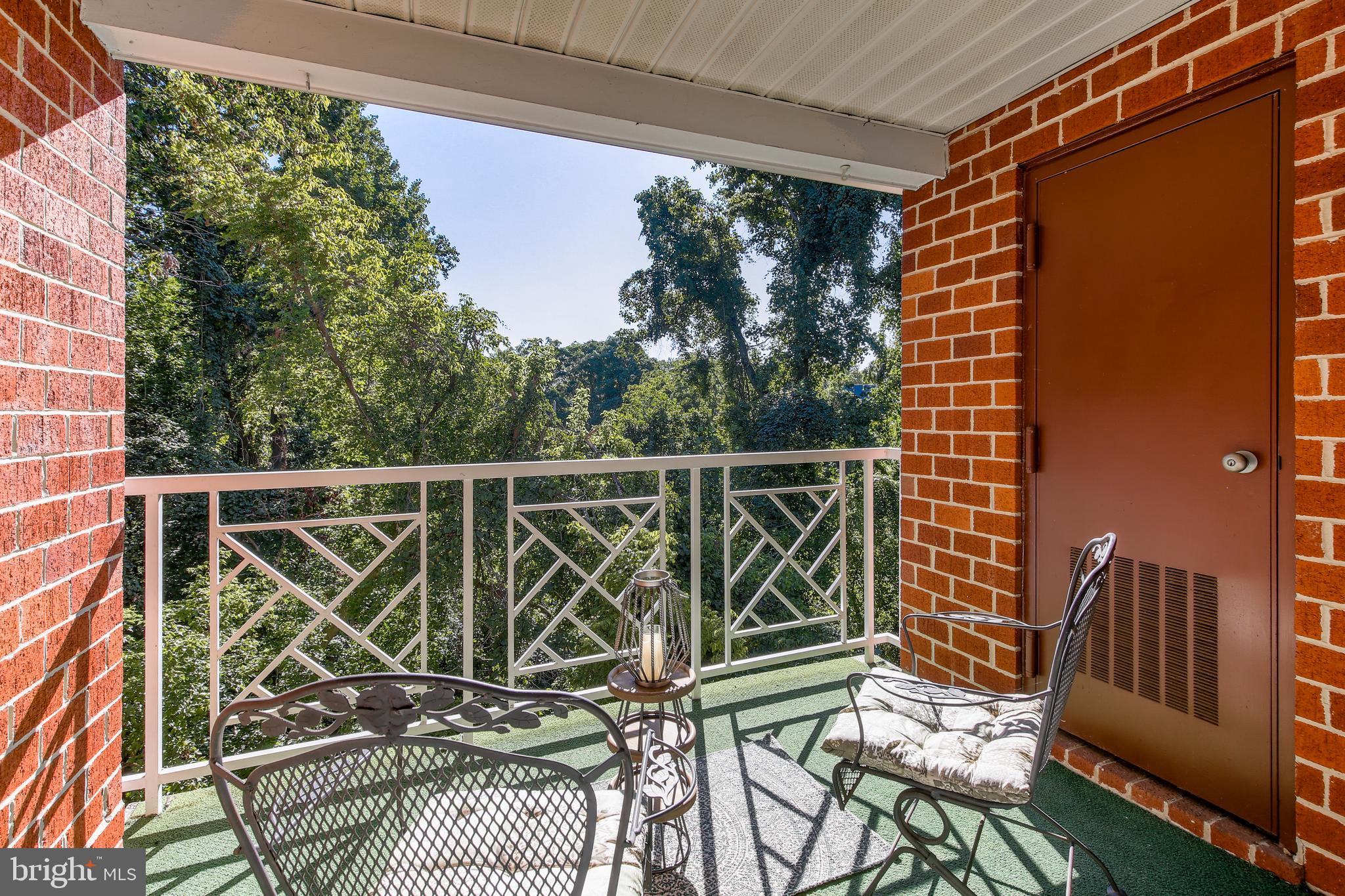 102 Castletown Road, Unit 302 Lutherville-Timonium, MD 21093 - Photo 16 of 16 Outdoor balcony to enjoy the serene setting!