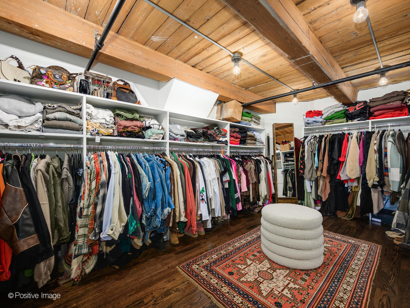 1000 West Washington Boulevard, Unit 542 Chicago, IL 60607 - Photo 21 of 29 a view of walk in closet with clothes and shoes
