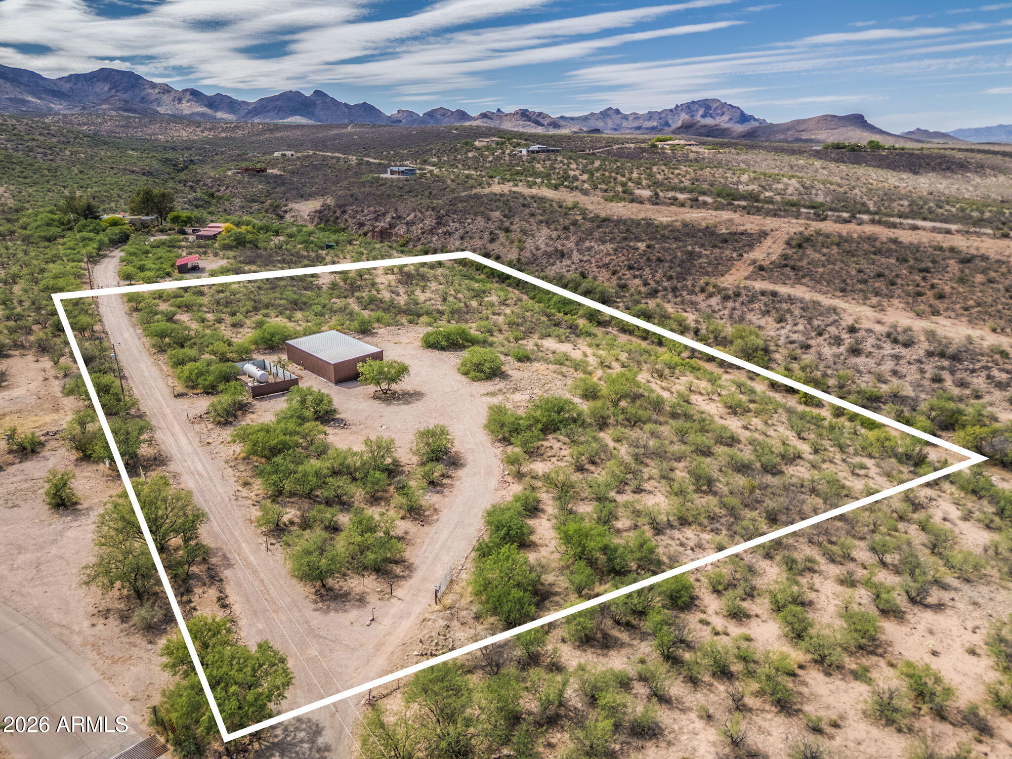 42 Aliso Springs Road Tubac, AZ 85646 - Photo 7 of 14 Aerial to NW