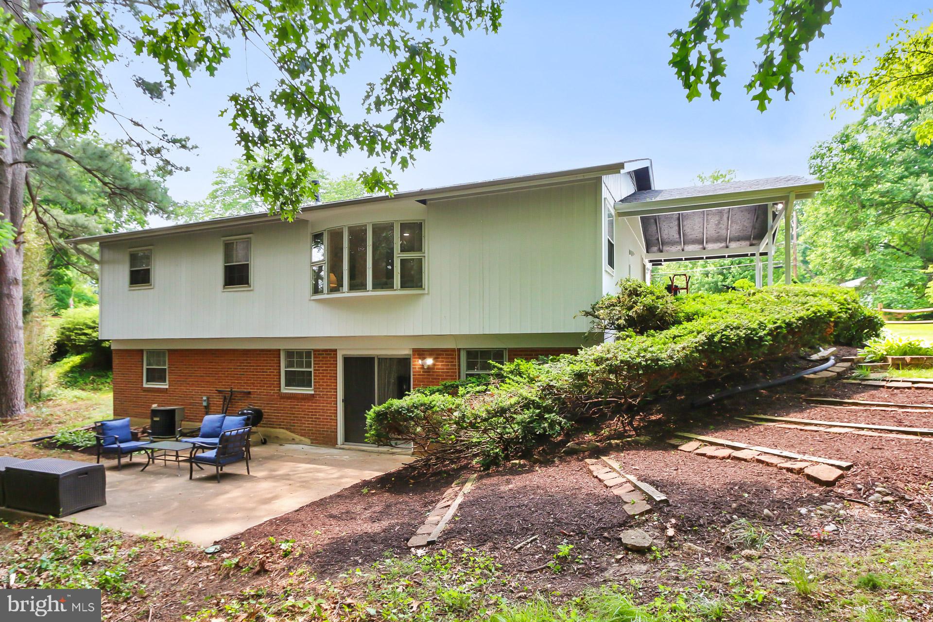 6401 Limerick Court Springfield, VA 22152 - Photo 35 of 50 Rear of home. Exterior freshly painted 2022
