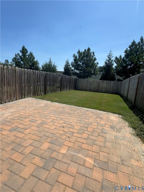 1944 Kennington Park Road Aylett, VA 23009 - Photo 24 of 24 Paver patio featuring a herringbone pattern, surro