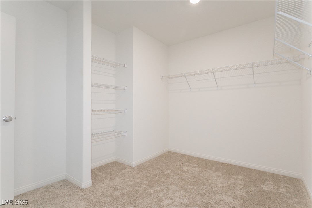 3468 Bradano Lane Henderson, NV 89044 - Photo 35 of 50 Walk in closet with light carpet