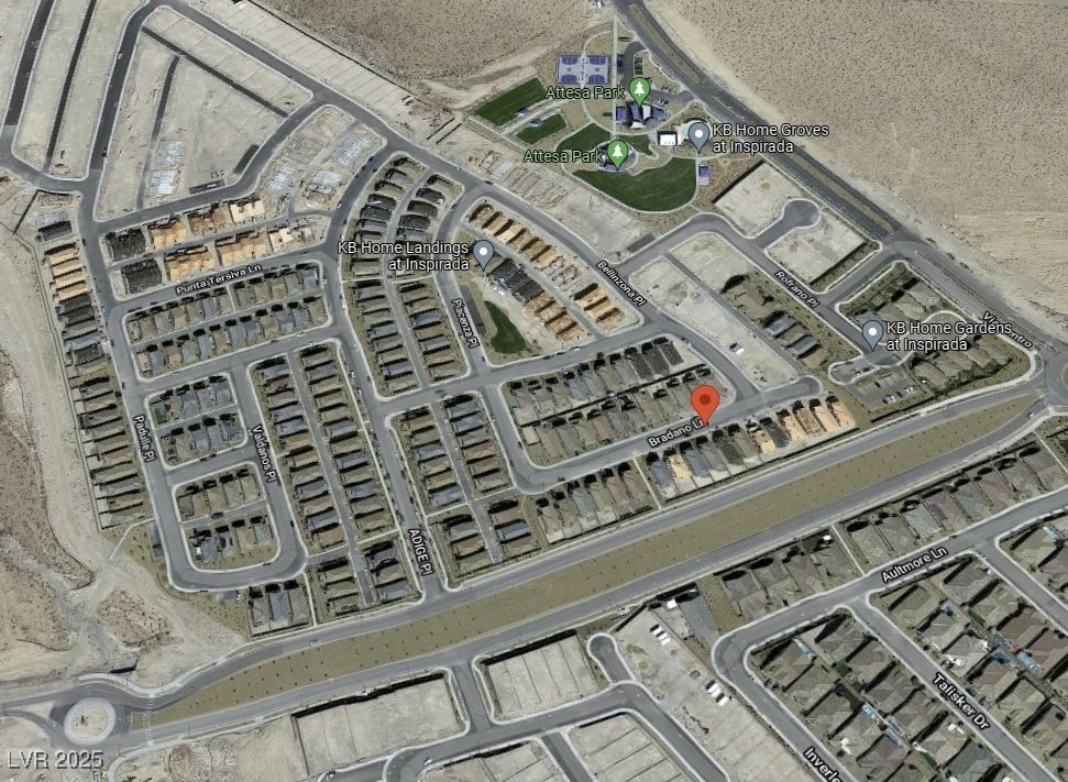 3468 Bradano Lane Henderson, NV 89044 - Photo 47 of 50 Aerial overview of property's location