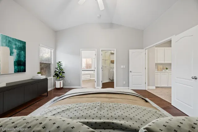 a living room with natural light