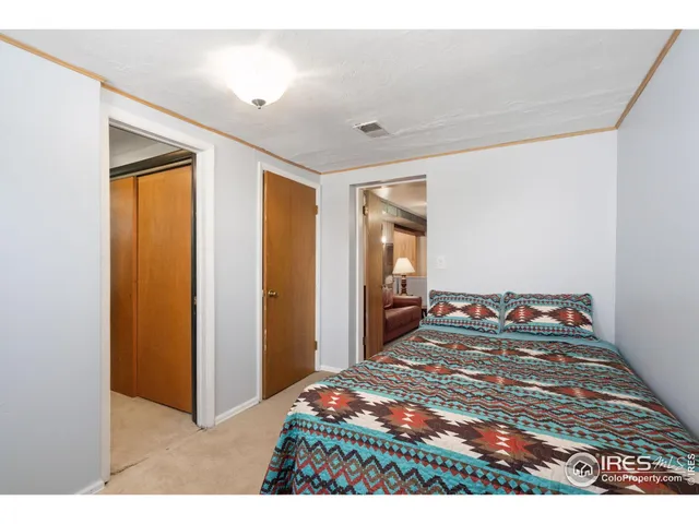 a view of a backyard with a garden