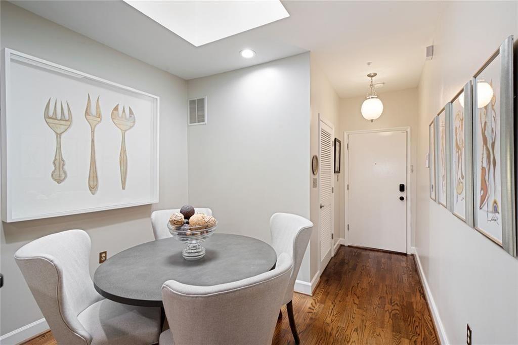 5264 Brooke Ridge Drive Dunwoody, GA 30338 - Photo 13 of 34 a view of a dining room with furniture and wooden floor