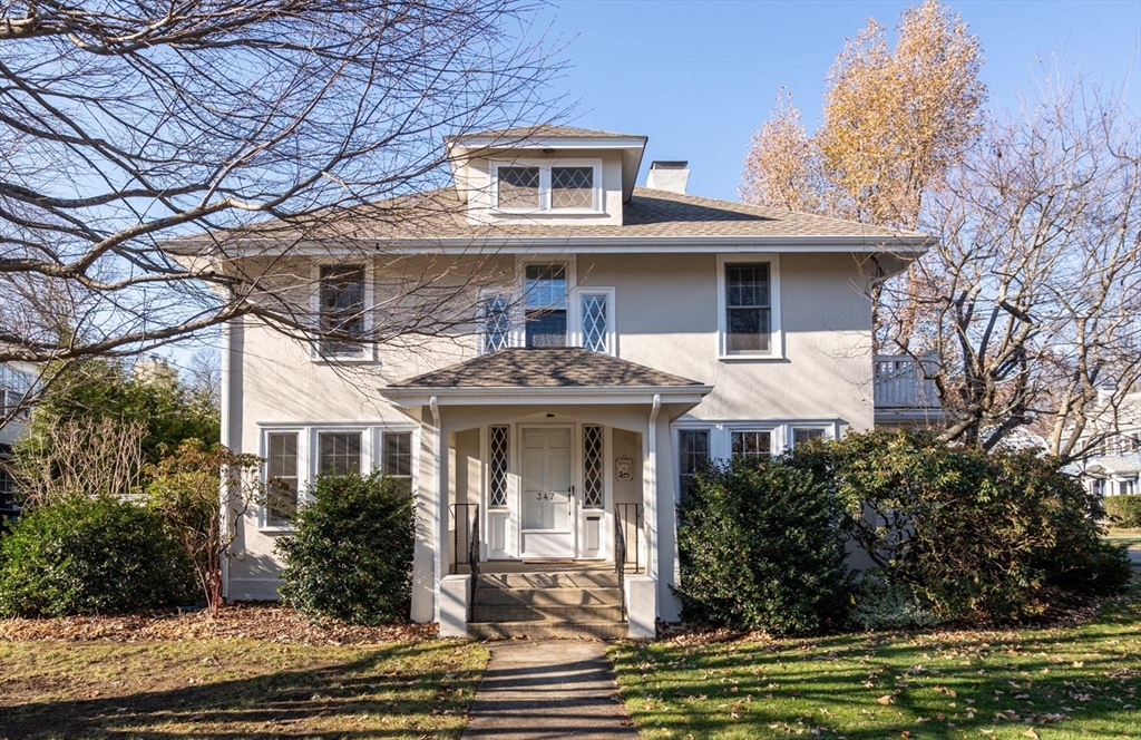 347 Manning Street Needham, MA 02492 - Photo 1 of 42 a front view of a house with a porch