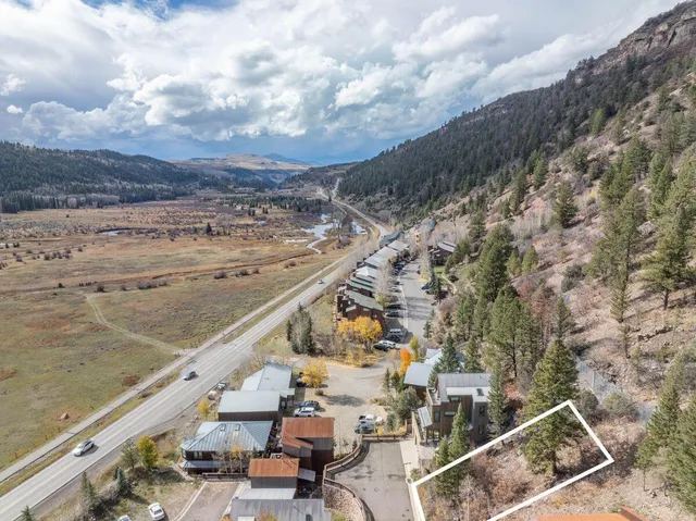 a view of roof and city