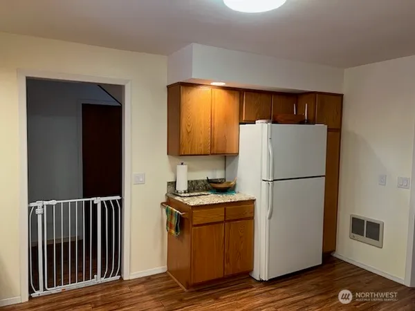 a utility room with washer and dryer