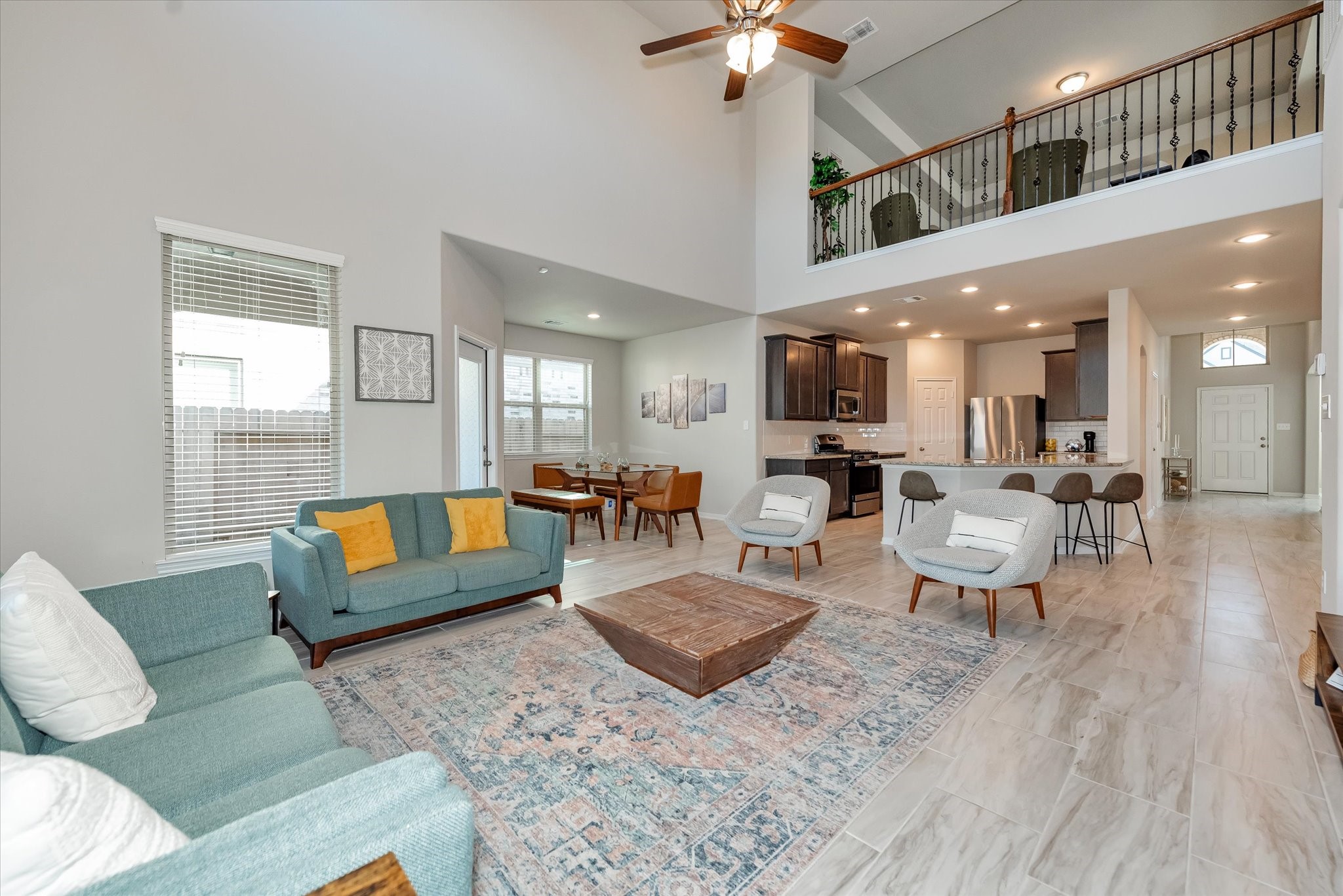 18306 Windy Knl Way Houston, TX 77084 - Photo 14 of 46 Another view of den and breakfast area