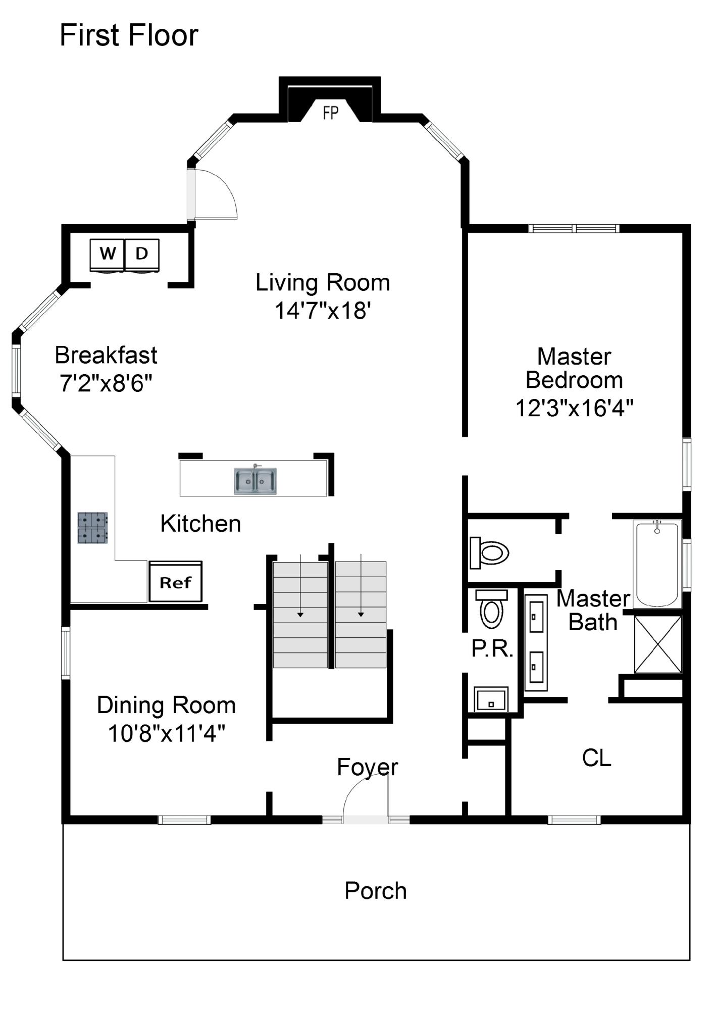 1691 Bee Balm Road Johns Island, SC 29455 - Photo 31 of 32 Floor Plan