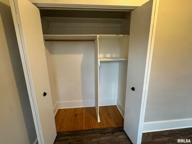 a view of walk in closet