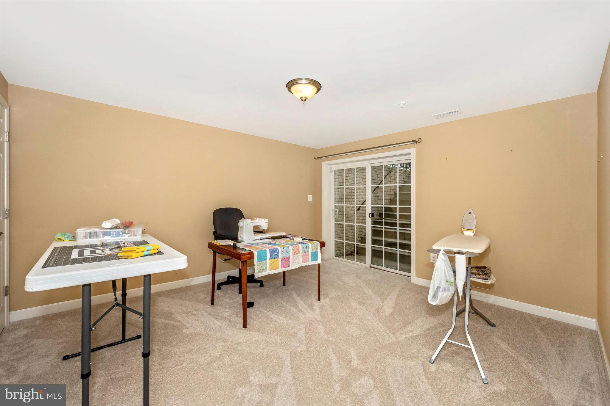 5813 Elmer Derr Road Frederick, MD 21703 - Photo 23 of 38 Lower level bedroom or craft room