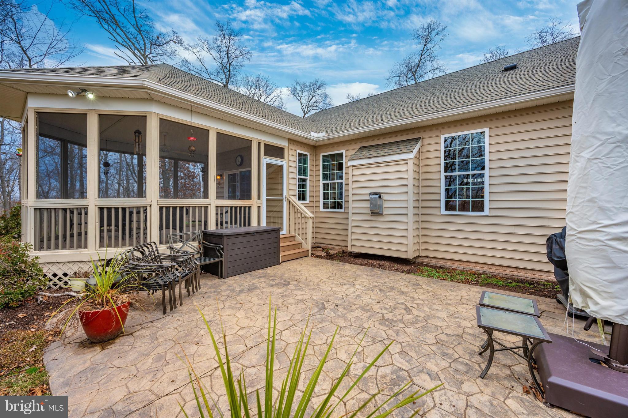 5813 Elmer Derr Road Frederick, MD 21703 - Photo 29 of 38 Patio off screen porch