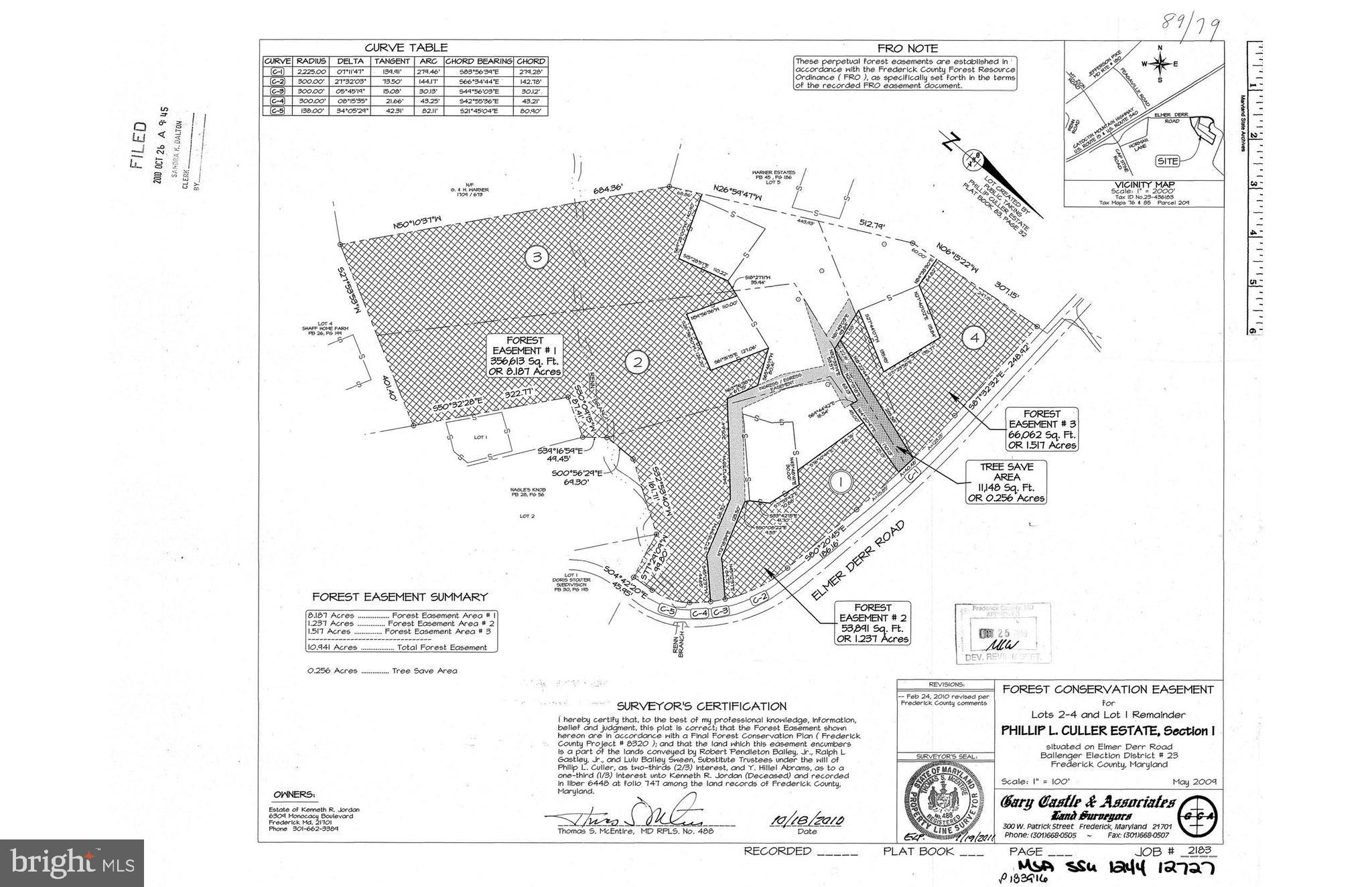 5813 Elmer Derr Road Frederick, MD 21703 - Photo 38 of 38 Plat of property