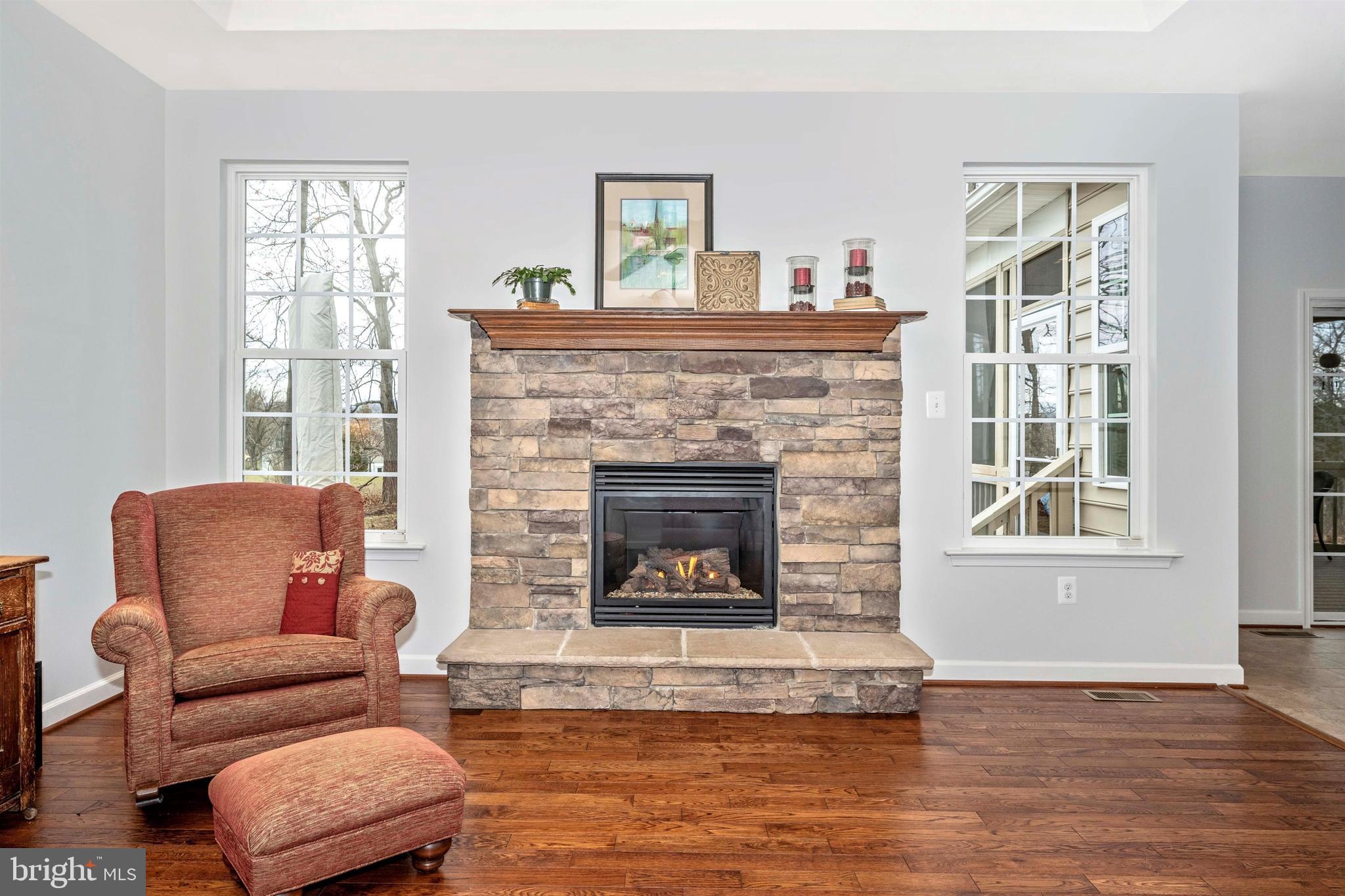 5813 Elmer Derr Road Frederick, MD 21703 - Photo 7 of 38 Gas fireplace