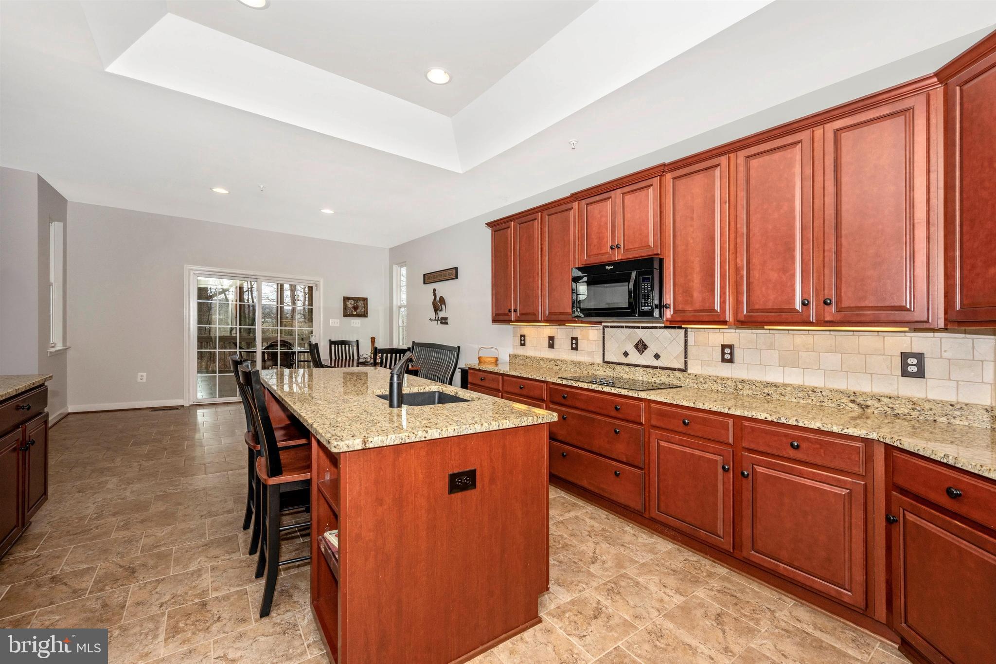 5813 Elmer Derr Road Frederick, MD 21703 - Photo 10 of 38 Kitchen island with seating