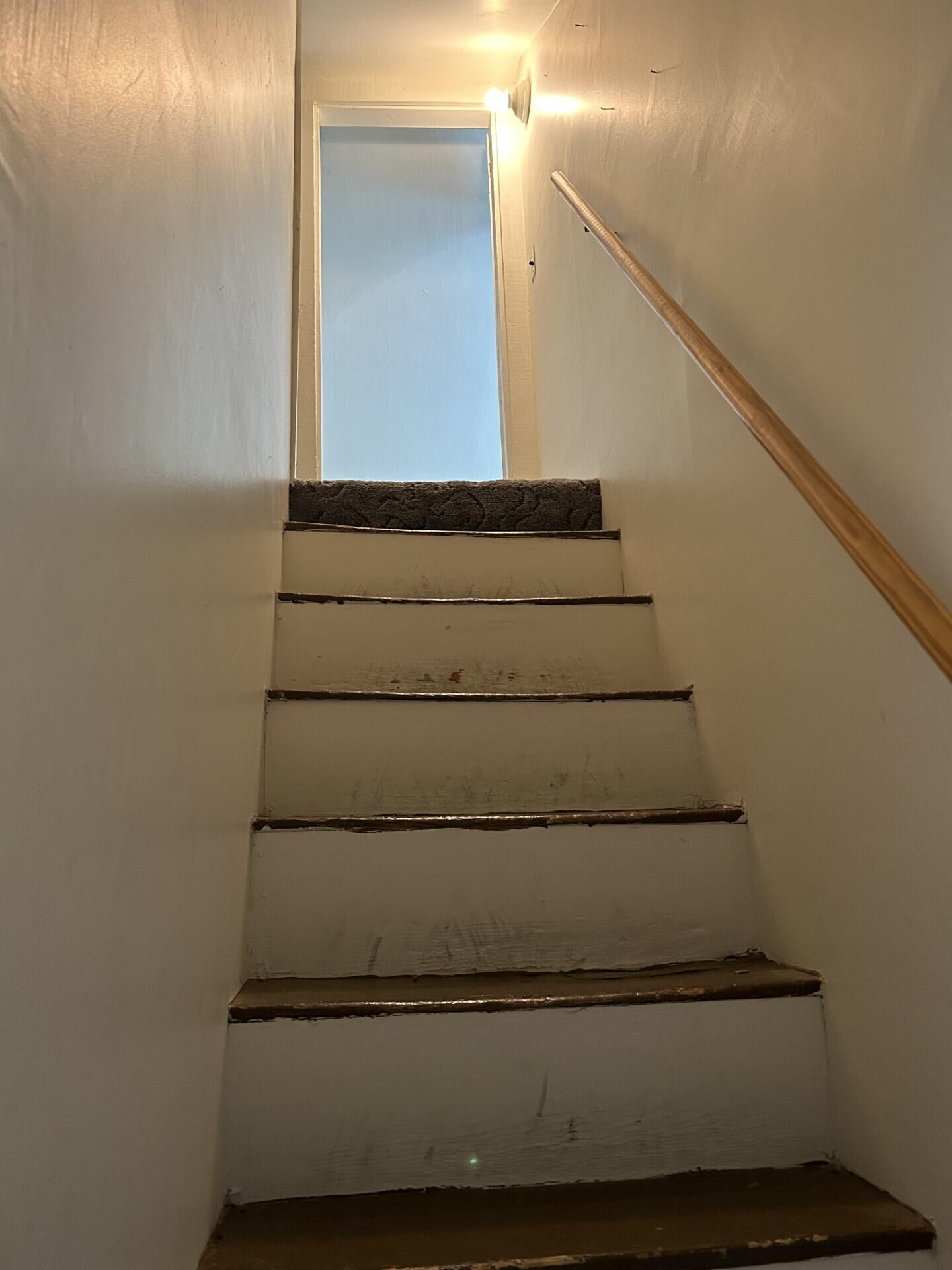 535 Boothby Road Livermore, ME 04253 - Photo 28 of 35 0387 stairs to 3rd bedroom and attic