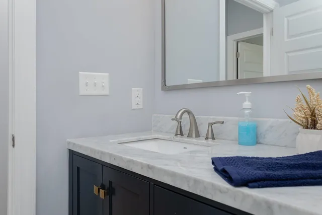 a view of a balcony with lake view