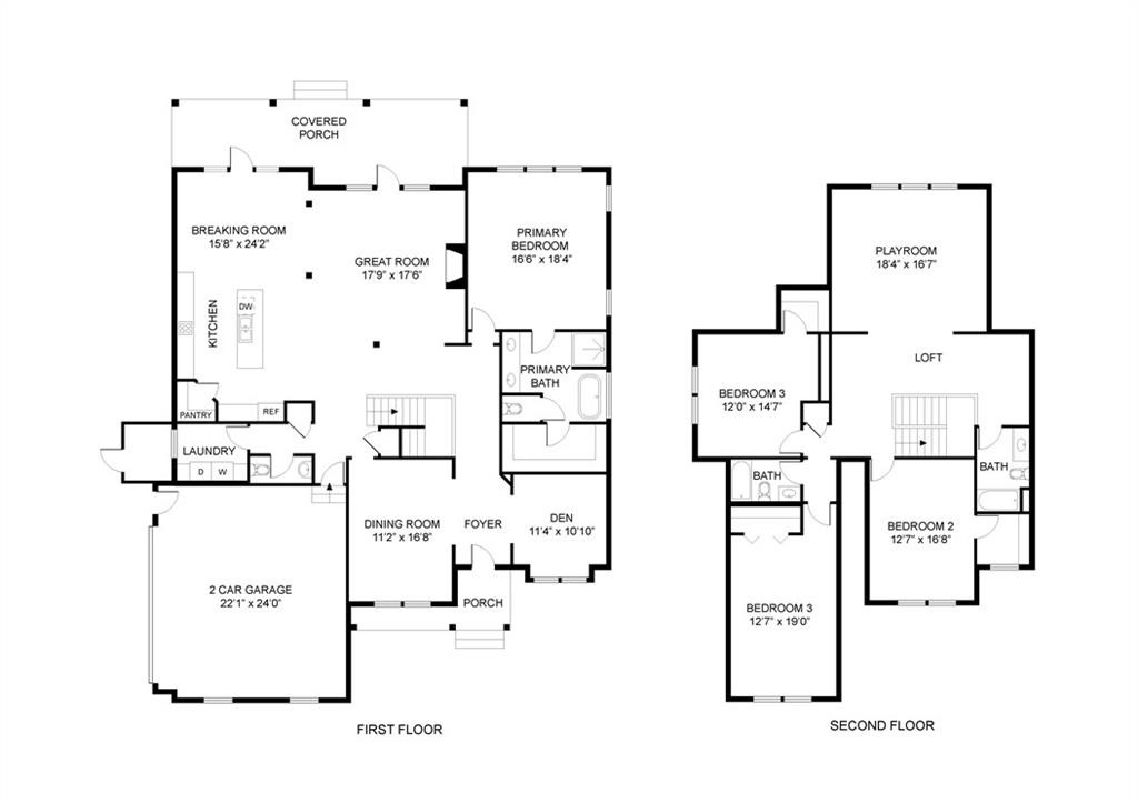 162 Old Wharf Road Brunswick, GA 31523 - Photo 24 of 24 fabulous floorplan!